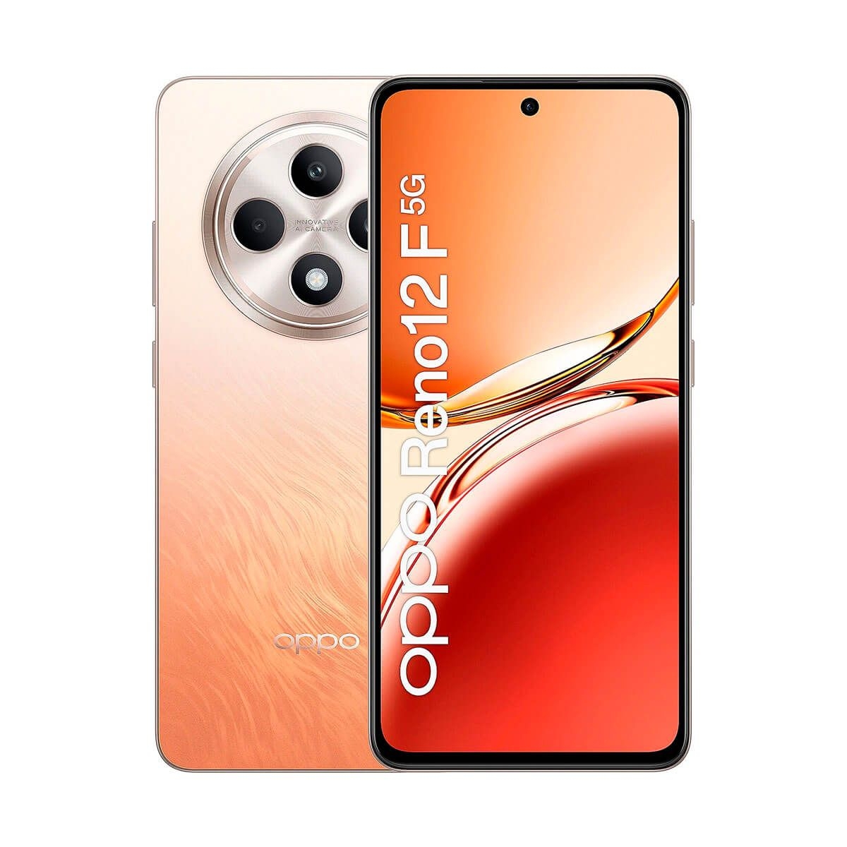 Oppo Reno12 F 5G Dual SIM Amber Orange 256GB and 8GB RAM