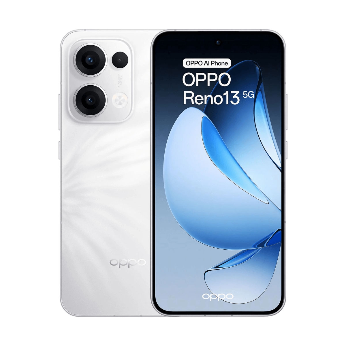 Oppo Reno13 5G Dual SIM Plume White 256GB and 12GB RAM