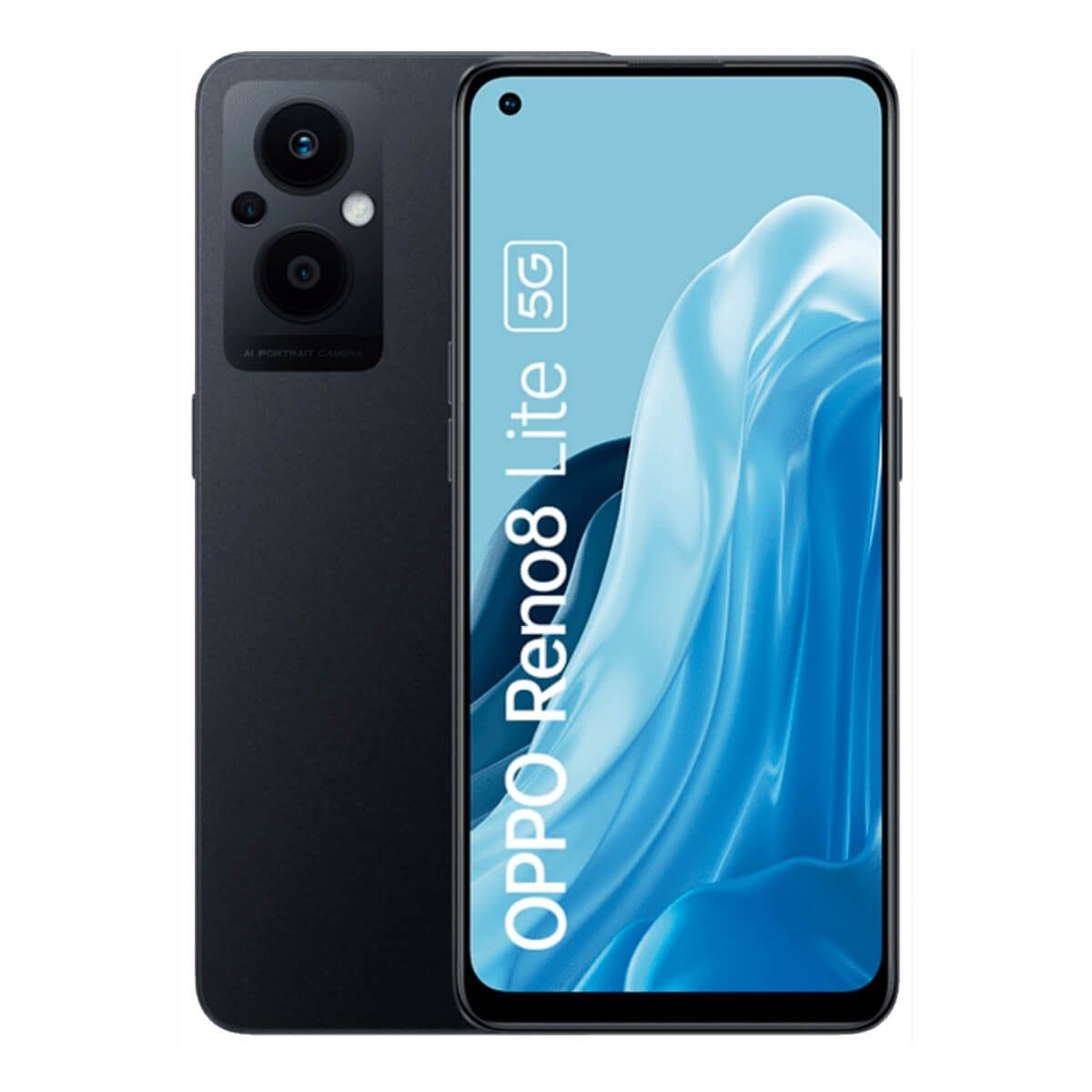  OPPO Reno 8 LITE 5G Dual SIM CPH2343 8GB+128GB Global Model  EU/UK International Version (Cosmic Black) : Cell Phones & Accessories