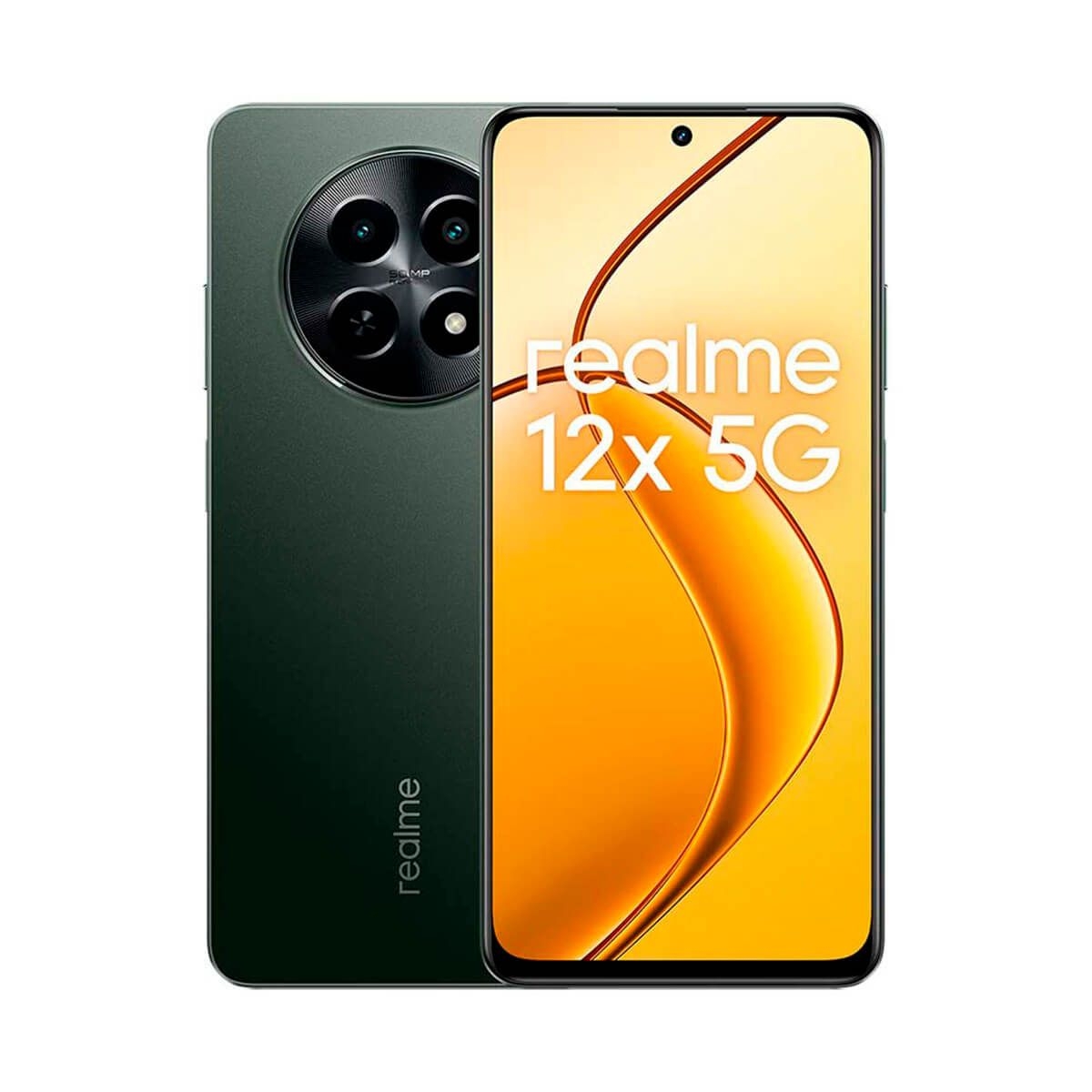 Realme 5G対応 12X 6GB+128GB グローバル版、5G Realme 12x 5G Dual SIM Glowing Black 256GB and 8GB RAM