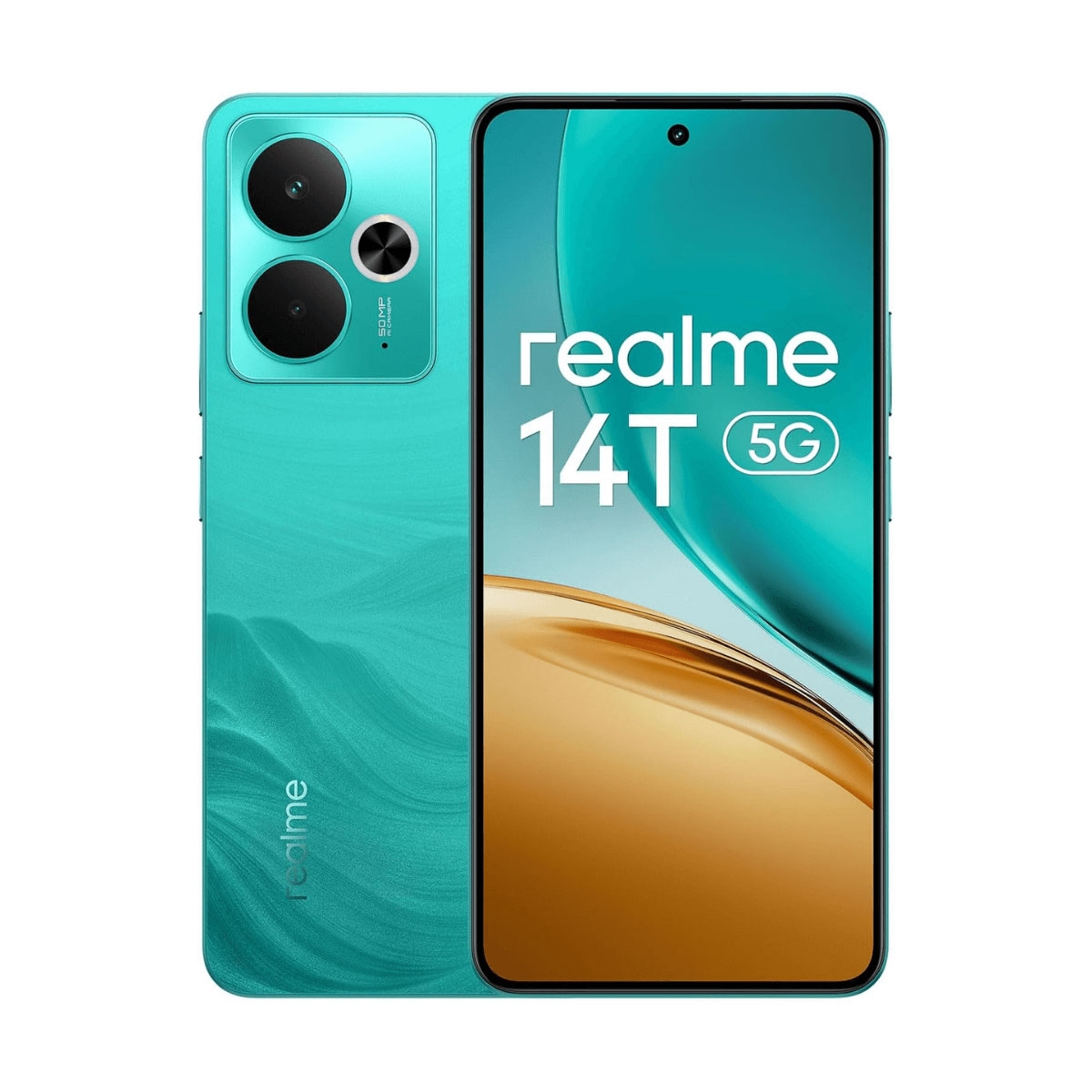 Realme 14T 5G Dual SIM Surf Green 256GB and 8GB RAM (6941764459496