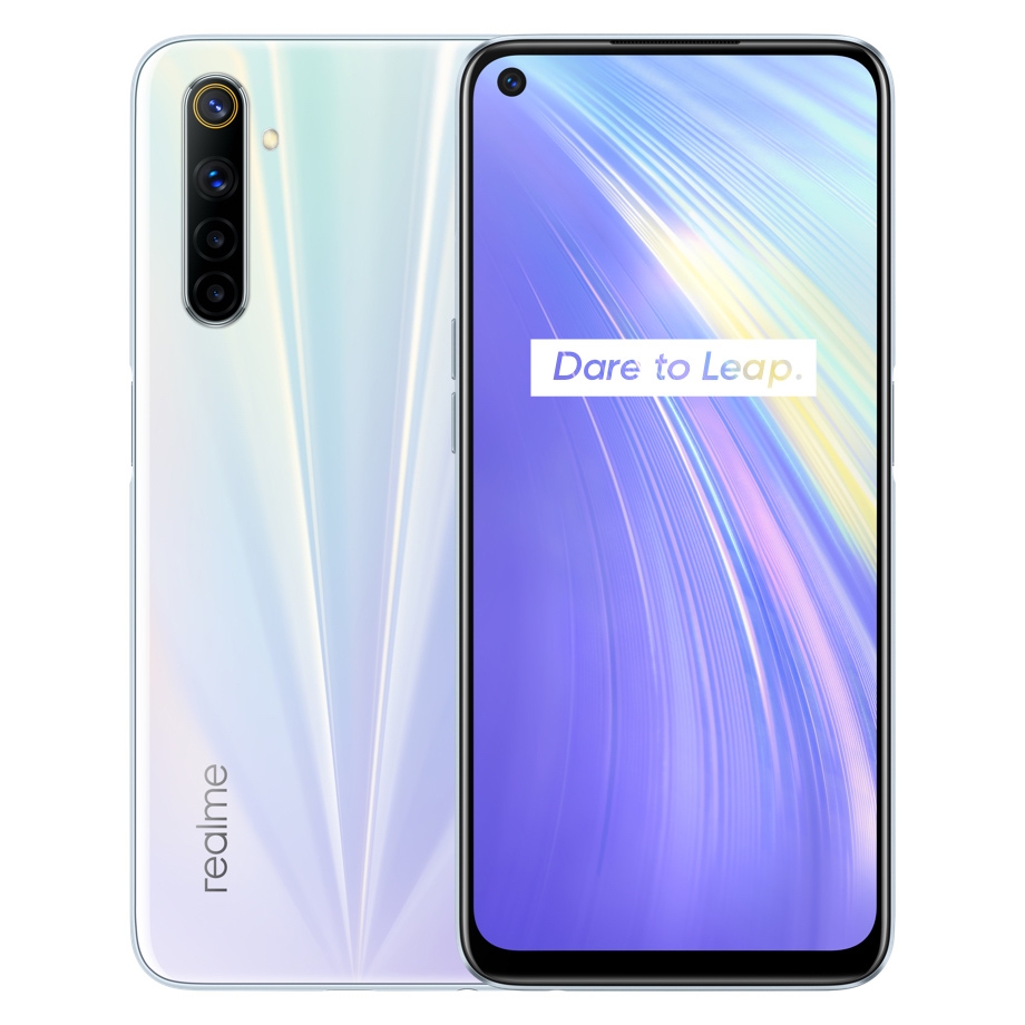 Realme 6 Dual SIM Comet White 128GB and 8GB RAM