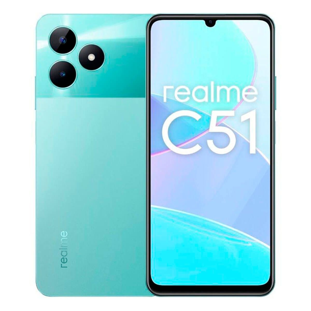 Realme C51 Dual SIM Mint Green 256GB and 6GB RAM (6941764426061 ...