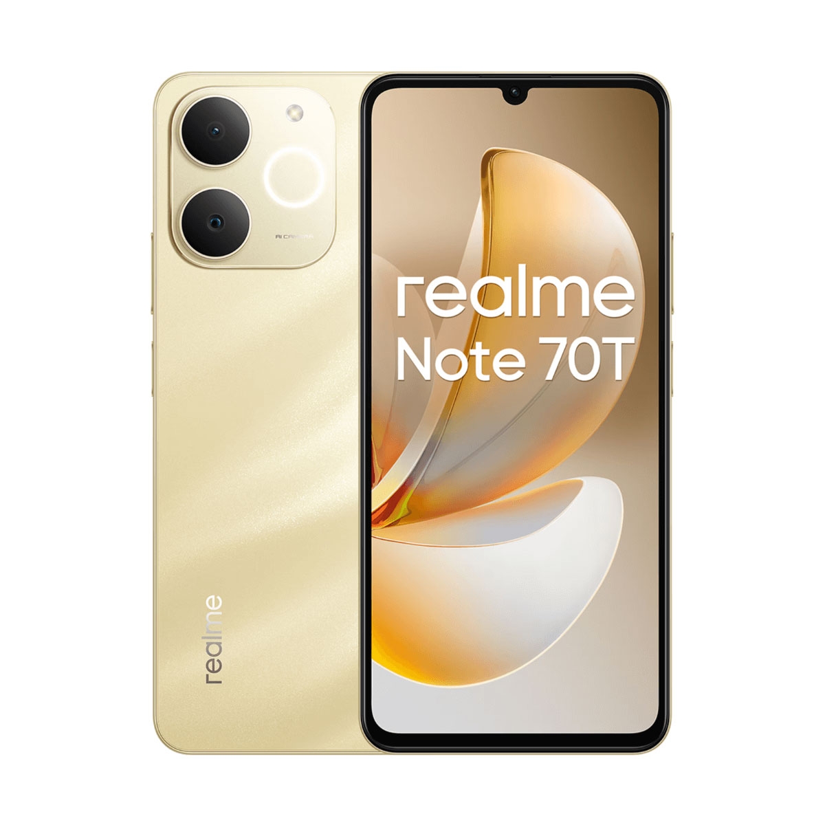 realme Note 70T 4GB 128GB 未開封】realme Note 70T 4GB⁄128GB ゴールド