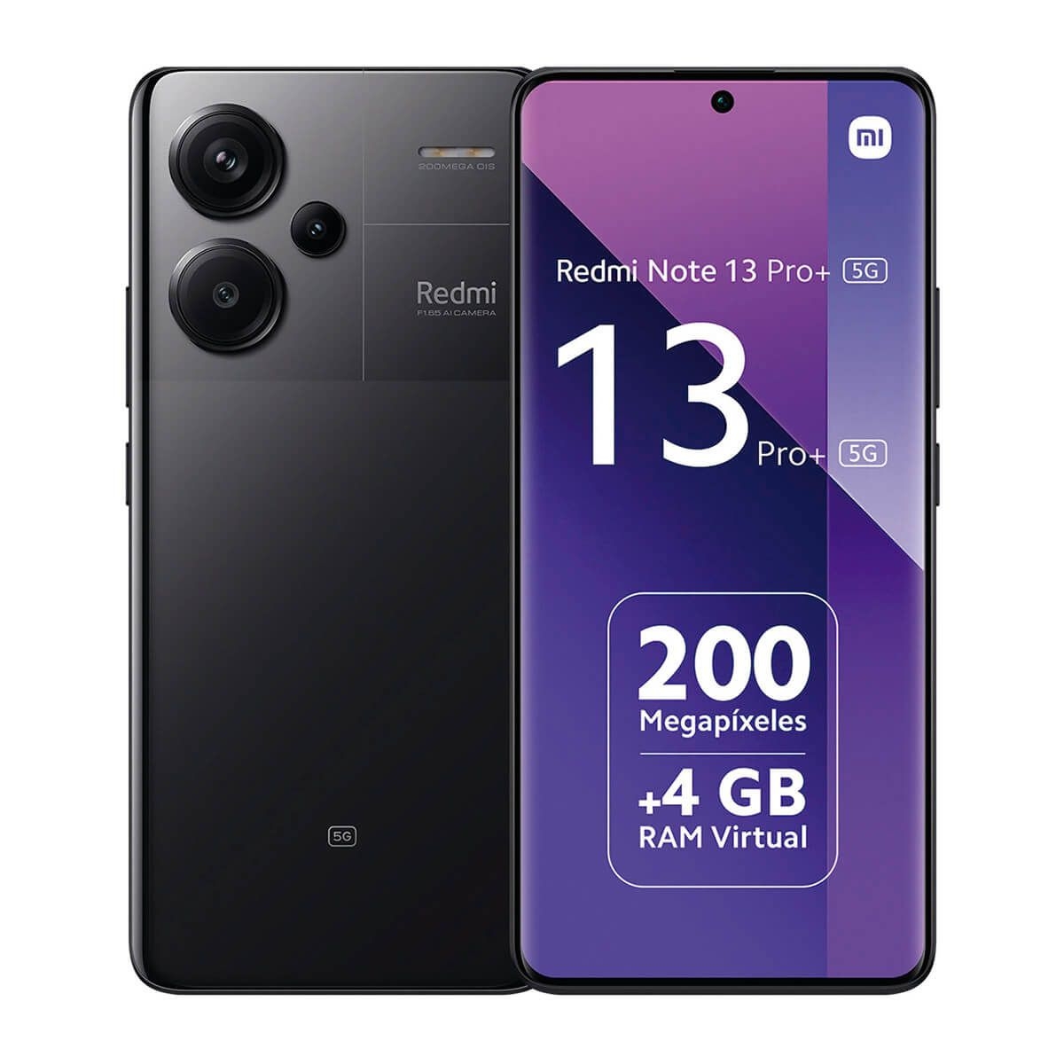 Xiaomi Redmi Note 13 Pro+ 5G DUAL SIM 512GB ROM + 12GB RAM (GSM  CDMA)  Factory Unlocked 5G Smartphone (Aurora Purple) - International Version 