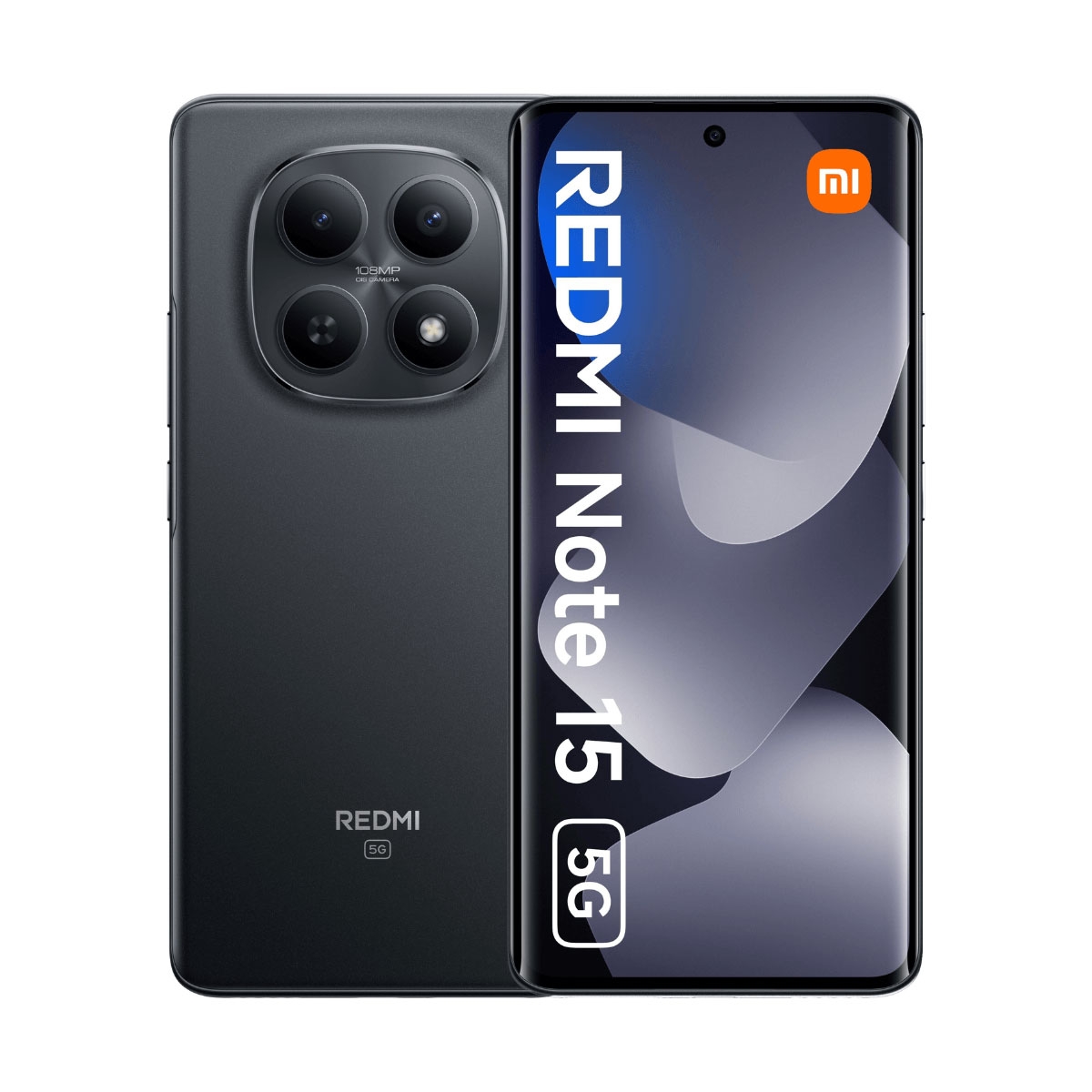 Redmi Note 15 5G Dual SIM Midnight Black 512GB and 8GB RAM