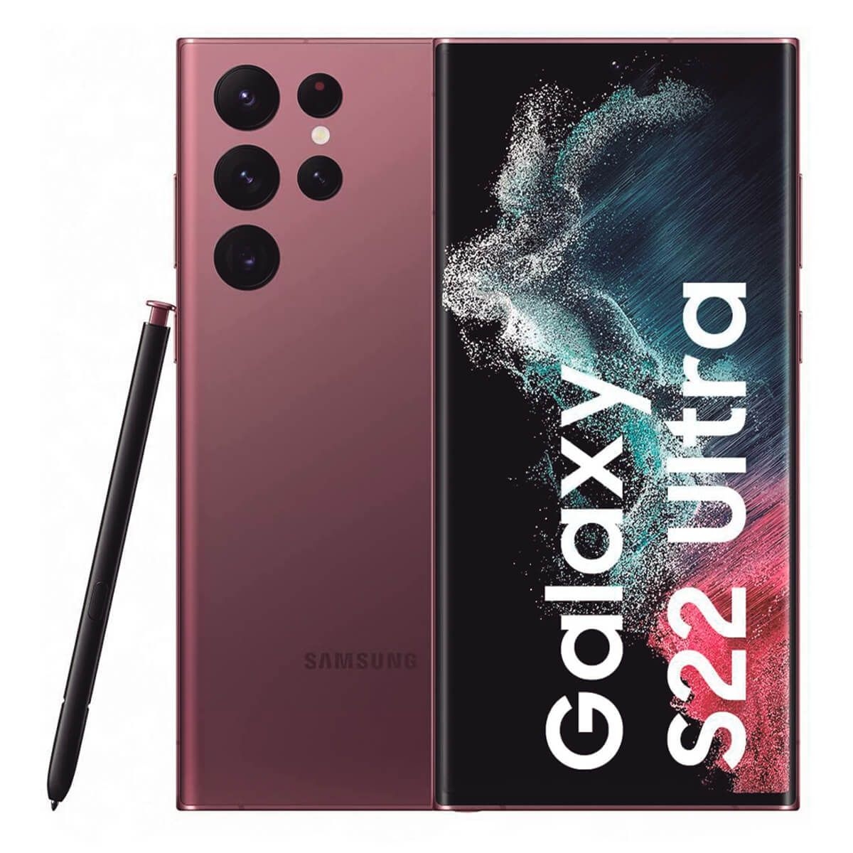 SM-S908UDRAXAU, Galaxy S22 Ultra 128GB (T-Mobile) Burgundy