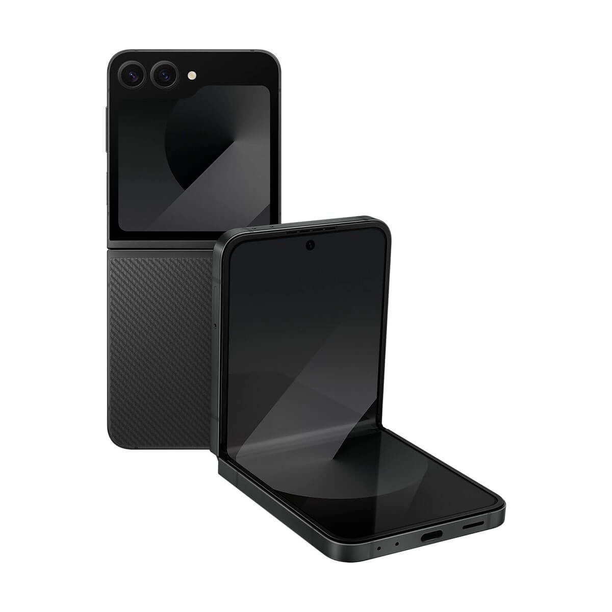 在庫処分セール 言い換え Samsung Galaxy Z Flip6 5G Crafted Black 256GB and 12GB RAM スマートフォン本体