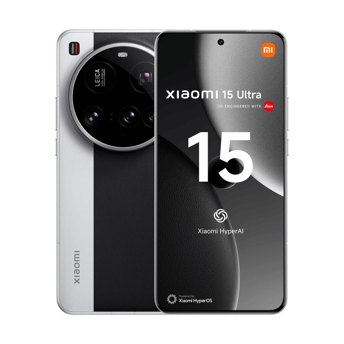Xiaomi 15 Ultra 5G Dual SIM Silver Chrome 1TB and 16GB RAM (6932554420734) | Movertix Mobile Phones Shop