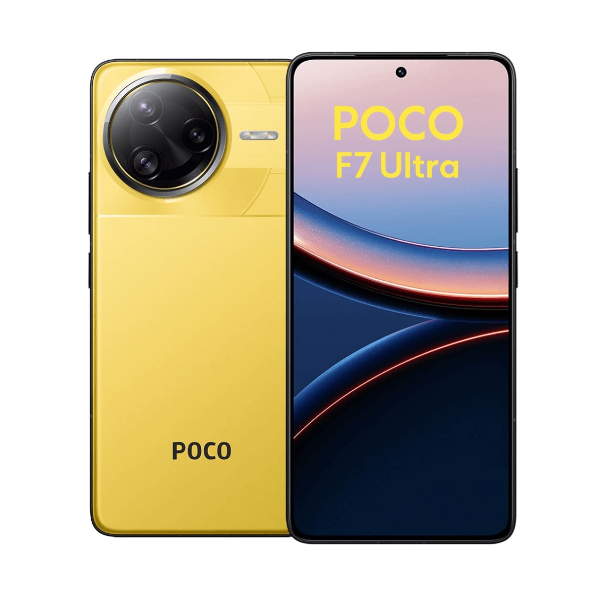 POCO F7 Ultra イエロー 512GB Xiaomi Poco F7 Ultra 5G Dual SIM in Giallo da 512GB e 16GB
